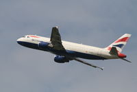 G-BUSJ @ EBBR - flight BA393 is taking off from rwy 20 - by Daniel Vanderauwera