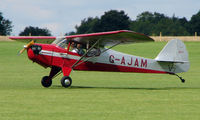G-AJAM @ EGBK - 1946 Auster - Visitor to Sywell on 2008 Ragwing Fly-in day - by Terry Fletcher