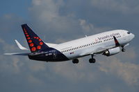 OO-VEG @ EBBR - Boeing 737 of Brussels Airlines taking off from Brussels RWY07R