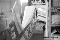 ZK-CPD @ NZPM - Airspares (NZ) Ltd., Palmerston North - by Peter Lewis