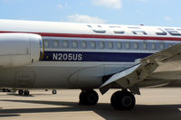 N205US @ GKY - USA Jet DC-9 at Arlington Municipal - by Zane Adams