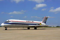 N205US @ GKY - USA Jet DC-9 at Arlington Municipal - by Zane Adams
