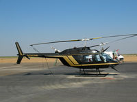 N969W @ DLO - San Joaquin Helicopters Bell 206 at Delano, CA - by Steve Nation