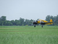 N41759 @ D52 - Taking off at Geneseo - by Terry L. Swann