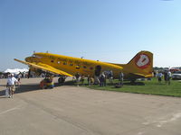 N1XP @ OSH - 1942 Douglas DC-3C 'DUGGY', two P&W R-1830-92 1,200 Hp each - by Doug Robertson