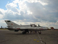N711MG @ KYIP - MiG 21 - by Mark Pasqualino