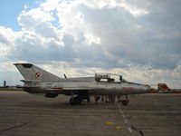 N711MG @ KYIP - MiG 21 - by Mark Pasqualino