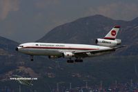 S2-ACP @ VHHH - Bangladesh Airlines approaching runway 25R - by Michel Teiten ( www.mablehome.com )