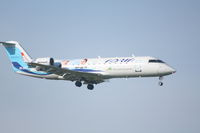 S5-AAE @ LOWW - Canadair RJ200 landing RWY34 - by Amadeus