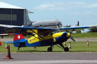HB-OOF @ EGSX - Swiss Piper Clipper, Air-Britain fly-in 2008 - by Henk van Capelle