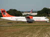 F-WWEU @ LFBO - C/n 826 - First ATR72 for Nigerian operator Fly540... Trackted after paintshop... - by Shunn311
