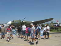 N17630 @ OSH - 1941 Lockheed P38F LIGHTNING 'Glacier Girl', one Allison V-1710-89 and one Allison V-1710-91 1,425 Hp each, counter-rotating props - by Doug Robertson