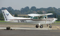 G-NWFC @ EGSX - Cessna 172 of North Weald Flying Club - by Terry Fletcher