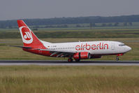 D-ABBW @ VIE - Boeing 737-7Q8 - by Juergen Postl