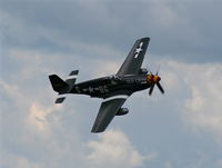 N551E @ YIP - Jack Roush's P-51B Old Crow - by Florida Metal