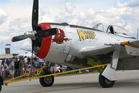 N647D @ YIP - P-47D Wicked Wabbit - by Florida Metal