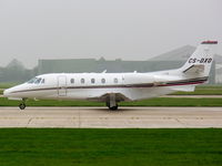 CS-DXO @ EGCC - Cessna 560XLS Citation Excel, NetJets Europe. - by chris hall