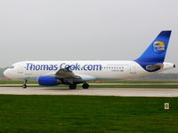 G-BYTH @ EGCC - Thomas Cook - by chris hall