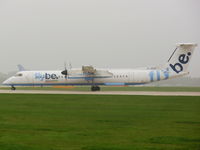 G-JEDO @ EGCC - Flybe - by chris hall