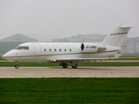 G-LWDC @ EGCC - Canadair Challenger 601, ISM AVIATION SERVICES LTD - by chris hall