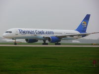 G-TCBA @ EGCC - Thomas Cook - by chris hall