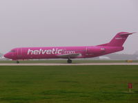 HB-JVE @ EGCC - Helvetic - by chris hall