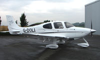 G-DOLI @ EGBT - New Cirrus 20 outside the UK dealers at Turweston - by Terry Fletcher
