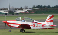 G-AZHI @ EGSX - Glos-Airtourer Super 150 at North Weald