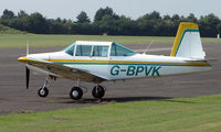 G-BPVK @ EGSX - Varga 2150A Kachina at North Weald