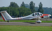 G-BLUV @ EGSX - Grob G109B at North Weald