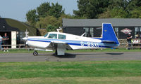 G-BSXI @ EGSX - Mooney M20E at North Weald