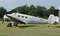 N96240 @ EGSX - 1952 Beech D18S at North Weald - by Terry Fletcher