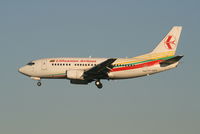 LY-AZY @ EBBR - arrival of flight TE480 to rwy 25L