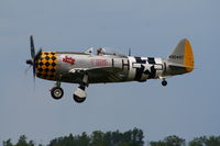 N1345B @ YIP - P-47D Jacky's Revenge - by Florida Metal