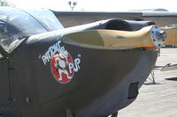 N2745C @ YIP - Stinson L-5E Patton's Pup - by Florida Metal