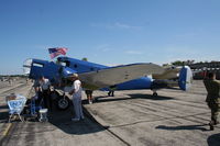 N7340C @ YIP - AT-11 Restoration project by the Yankee Air Force Museum - thanks to Glenn Chatfield for figuring out the number