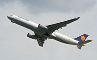 D-AIKM @ DTW - Lufthansa A330-300 departing DTW for FRA - by Florida Metal