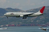 JA607J @ VHHH - JAL Japan Airlines