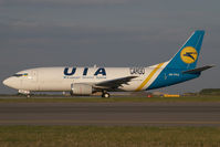 UR-FAA @ VIE - Ukraine Cargo Boeing 737-300 - by Yakfreak - VAP