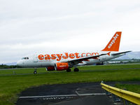 G-EZAF @ EGPF - Easyjet A319 Taxiing out at Glasgow on flt EZY96RF - by Mike stanners
