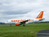 G-EZEP @ EGPF - Easyjet A319 Glasgow airport - by Mike stanners