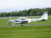 G-BYUM @ EGPF - 1 EFTS Tutor taxiing out a Glasgow,call sign Uniform 40 - by Mike stanners