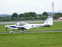 G-BYVM @ EGPF - Tutor from 1EFTS,Seen here at its home base - by Mike stanners