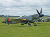 G-SPIT @ EGSU - Spitfire FR.XIV/Duxford (MV268)
