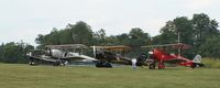 N5339 @ 64I - Three Airmail Aircraft at Lee Bottom Flying Field - by Wil Goering