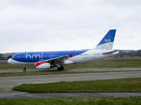 G-DBCA @ EGPH - BMI A319 Taxiing to runway 06 at EDI - by Mike stanners