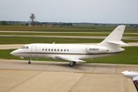 N196KC @ CID - Taxiing to Runway 27 for departure. - by Glenn E. Chatfield