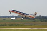N667GB @ CID - Departing Runway 9 - by Glenn E. Chatfield