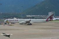 A7-AGB @ VHHH - Qatar Airways