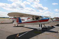 N2671N @ KTTN - Cessna 140 - by Mark Pasqualino